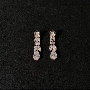 Elegant Silver Drop Earrings